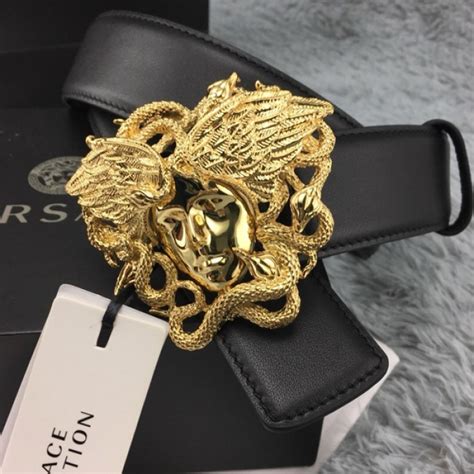 cheap versace belt medusa head|versace medusa snake wings belt.